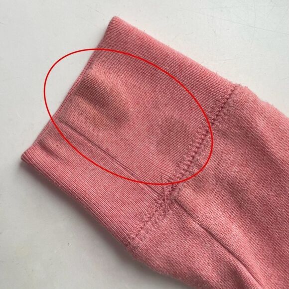 4/$25 Gap Logo Zip Up Hoodie Sweatshirt Girls Size Medium 8 Coral Pink - Picture 7 of 14